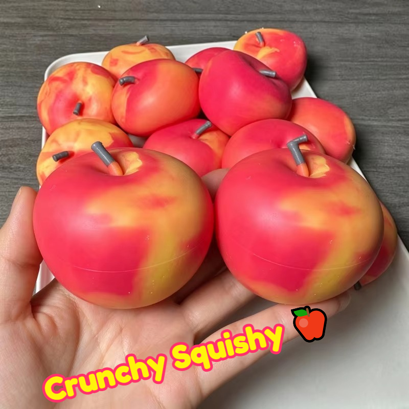 Novelty Gifts - Juguete antiestrés con forma de manzana,