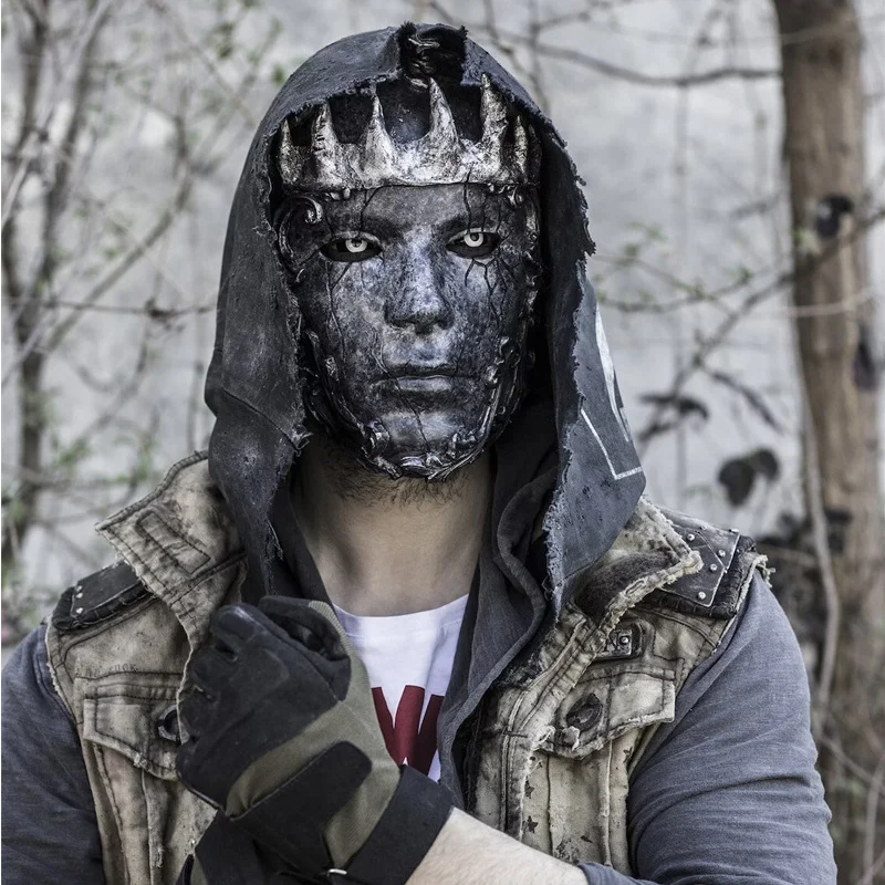 Led Purge Mask Halloween - Máscara de rey Abismo de Halloween,