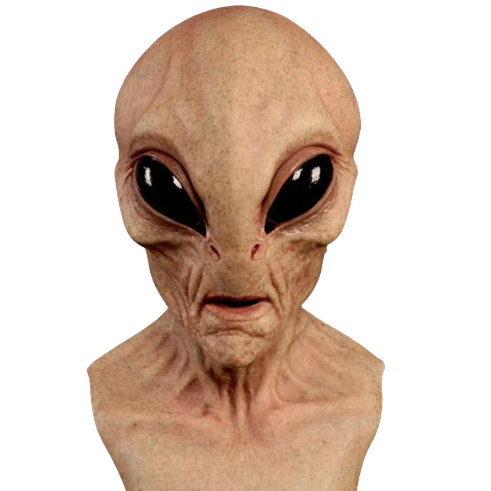 Latex Alien Mask Realistic - Máscara de alienígena para Halloween, máscara