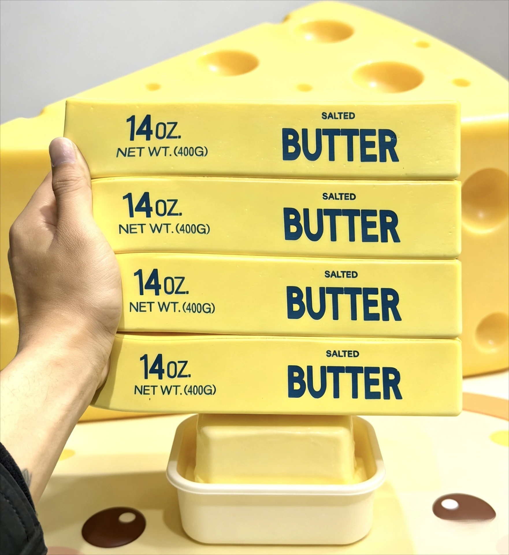 Novelty Gifts - Juguete antiestrés de 23 cm, supergrande,