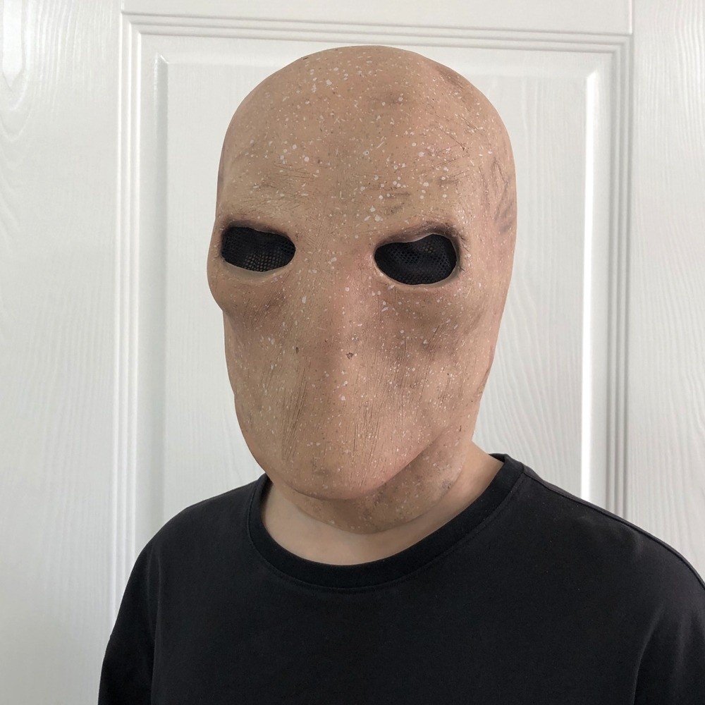 Latex Alien Mask Realistic - Máscara de Halloween de Slenderman, sin