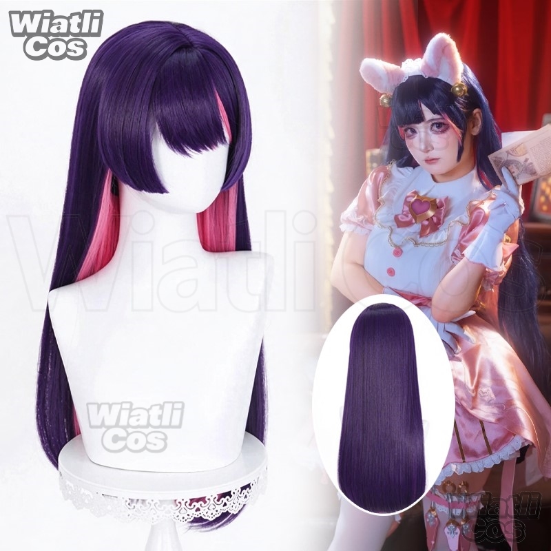Anime Cosplay Wig Heat Resistant - Peluca de cosplay de Kiriko, estilo