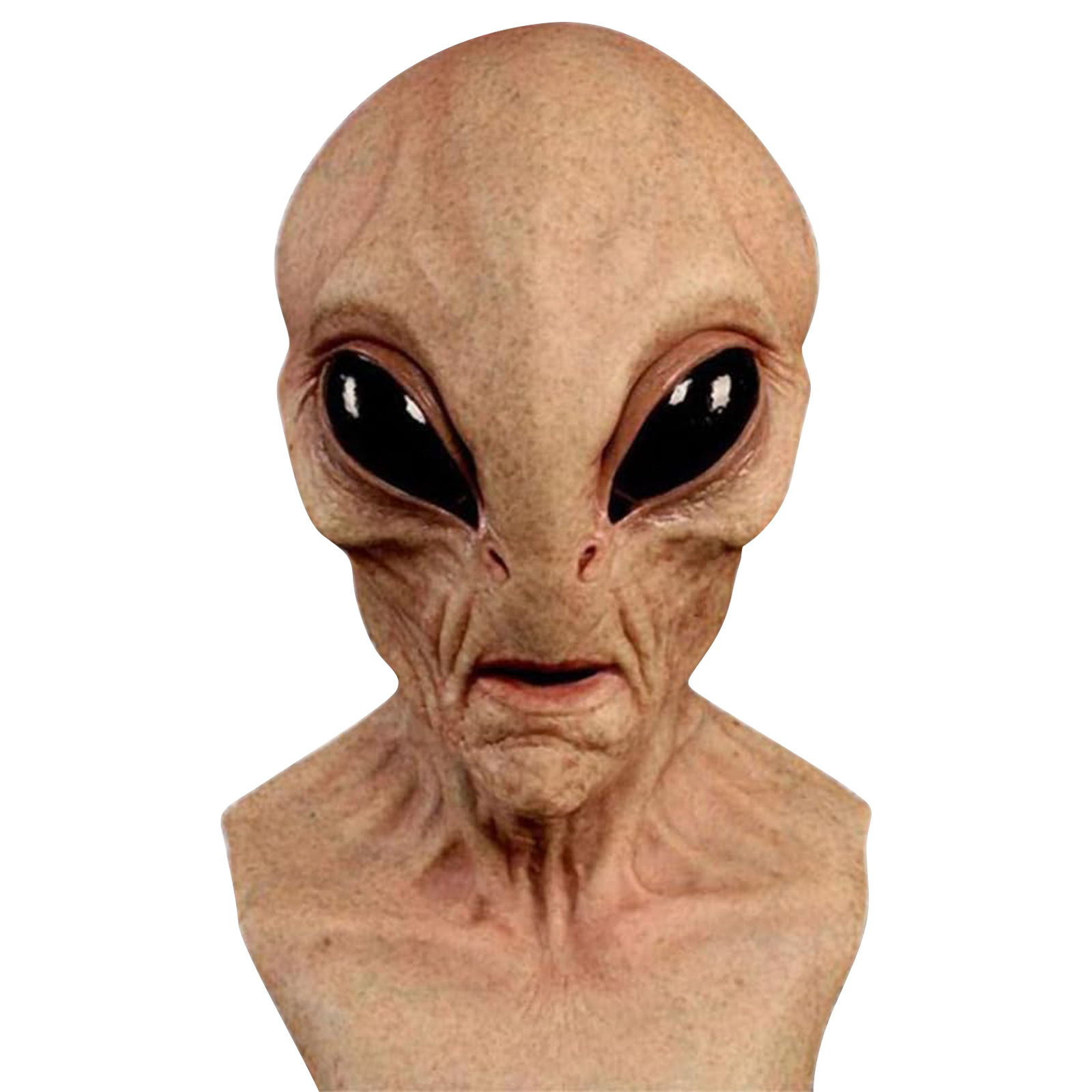 Latex Alien Mask Realistic - Máscara alienígena divertida, máscara de látex,