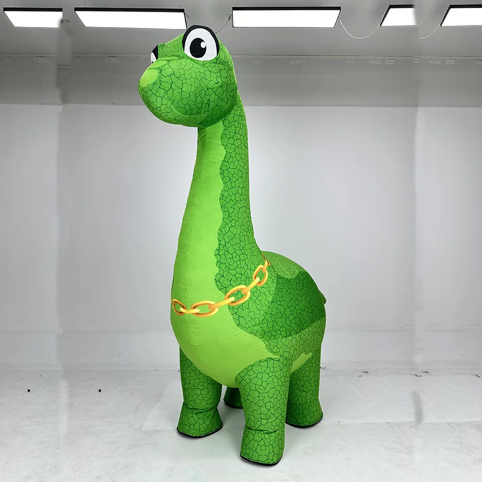 Inflatable Dinosaur Costume Adult - Nuevo Dinosaurio Inflable de Cuello Largo