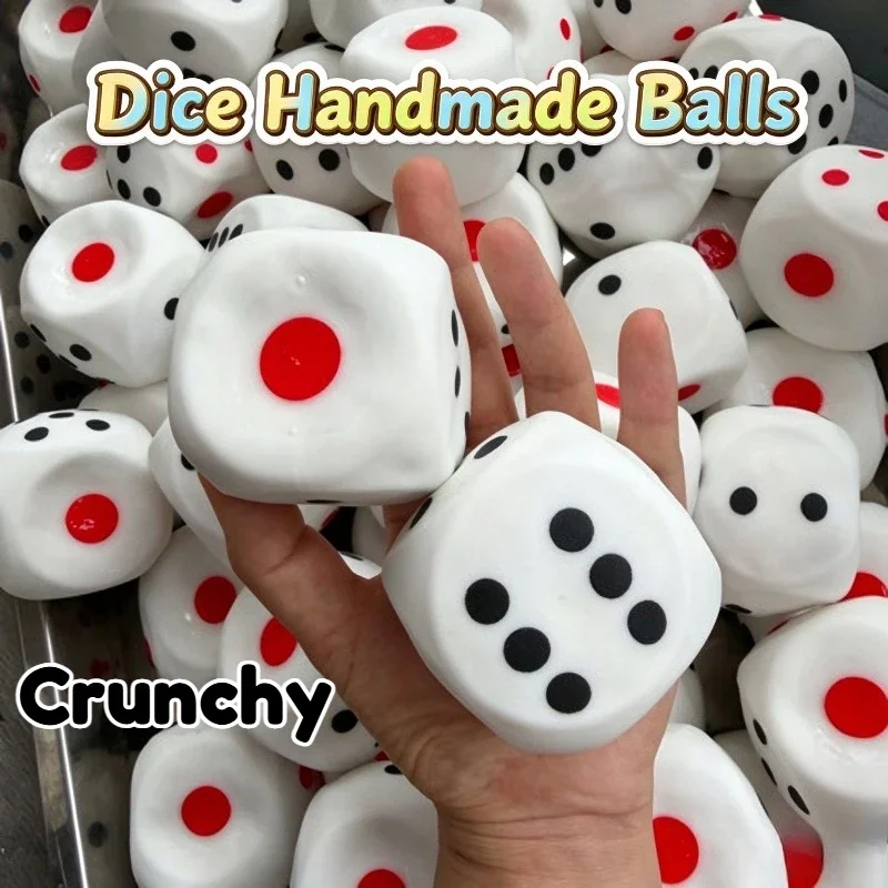 Novelty Gifts - Dados crujientes hechos a mano, juguetes