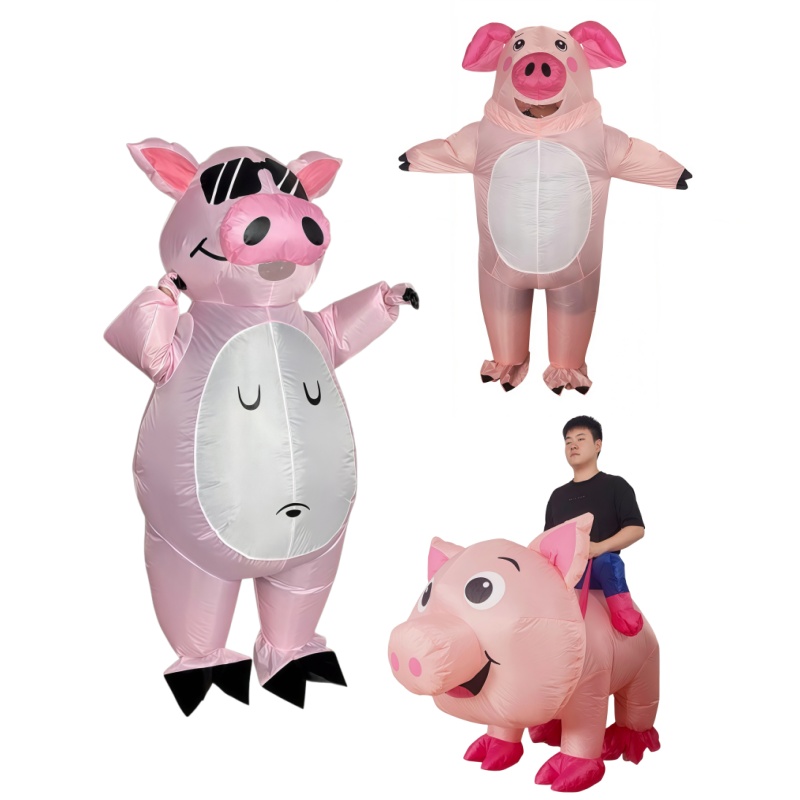 Disfraz Inflable de Cerdo Anda - Costumes reseña y precio