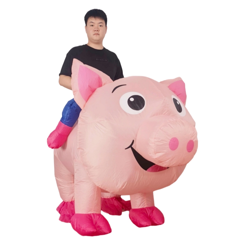 Disfraz Inflable de Cerdo Anda - Costumes reseña y precio