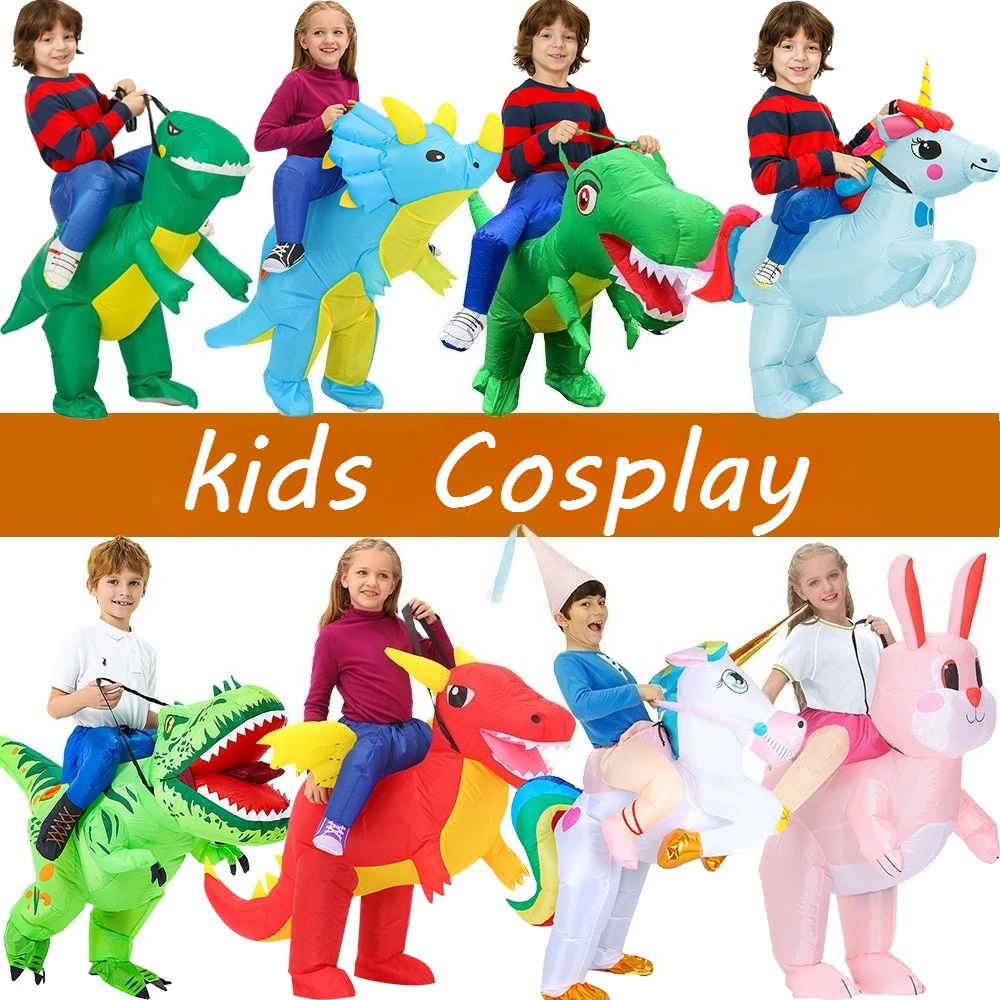Nuevo Disfraz Inflable de Dino - Inflatable Dinosaur Costume Adult reseña y precio
