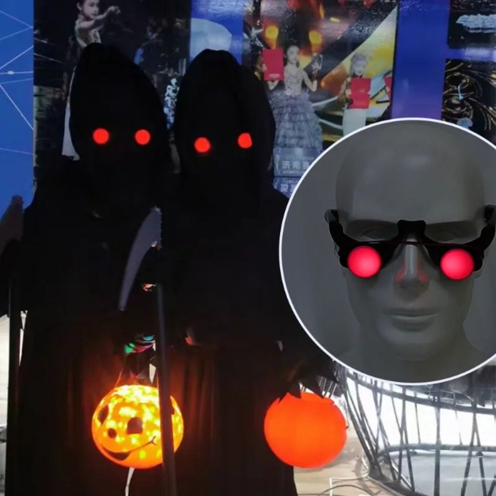 Gafas de ojos rojos de Hallowe - Glow In The Dark Party Glasses reseña y precio