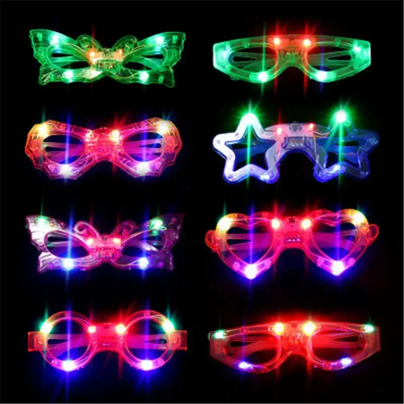 20 unidades de gafas luminosas - Glow In The Dark Party Glasses reseña y precio
