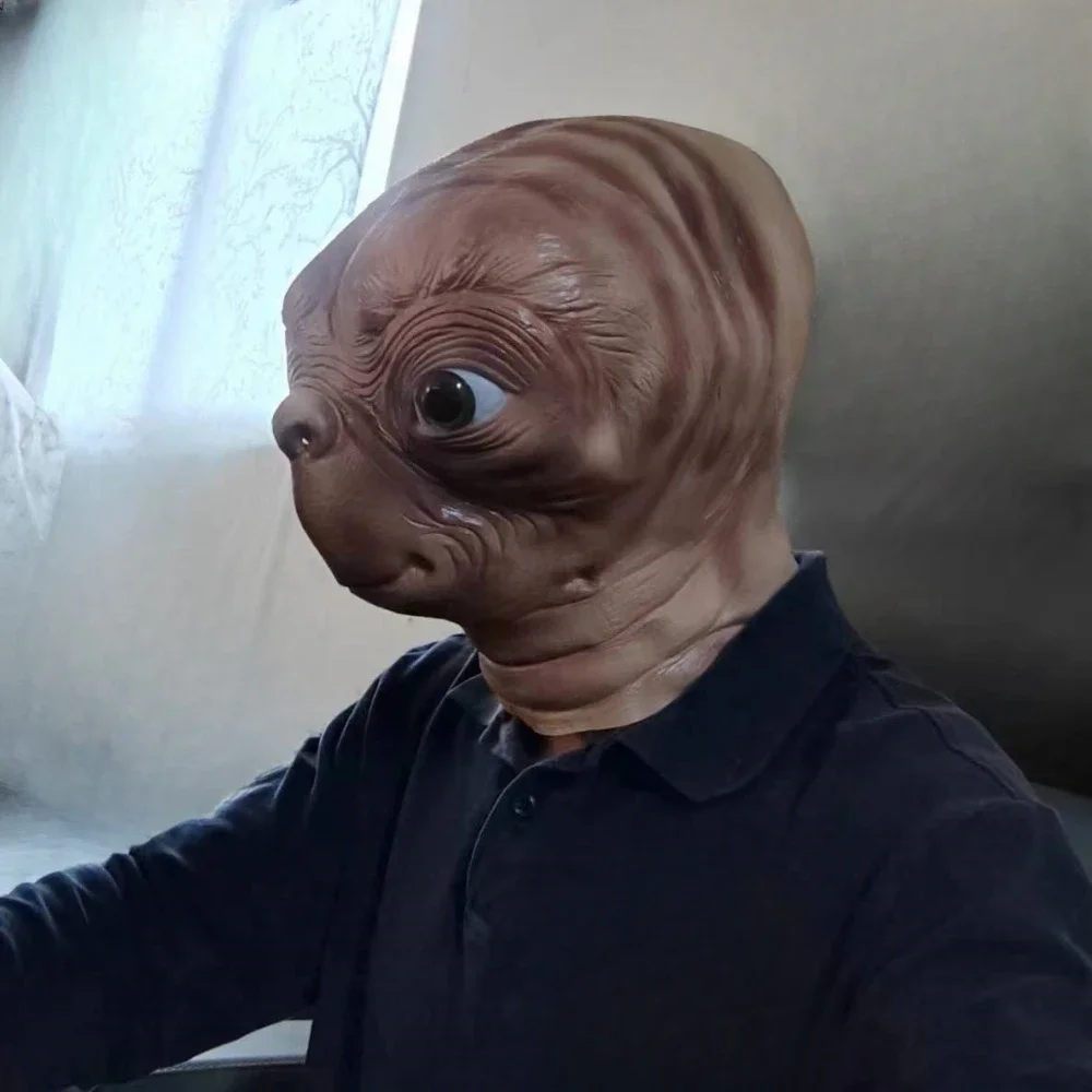 Máscara de látex realista de E - Latex Alien Mask Realistic reseña y precio