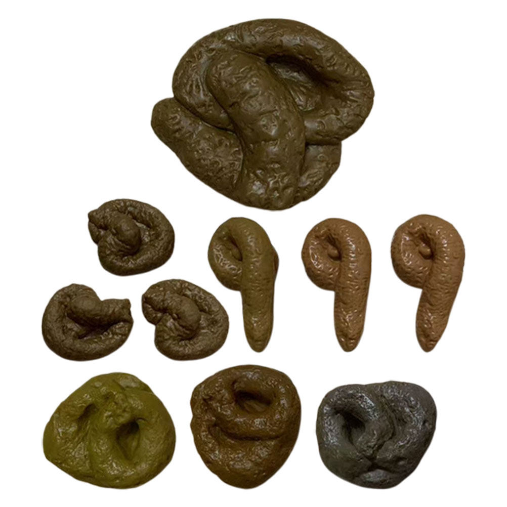 Set de 10 unidades de caca fal - Fake Poop Gag Gift reseña y precio