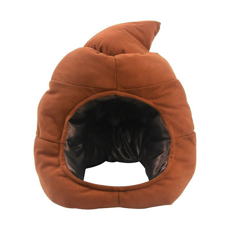 Sombrero de peluche con forma  - Fake Poop Gag Gift reseña y precio