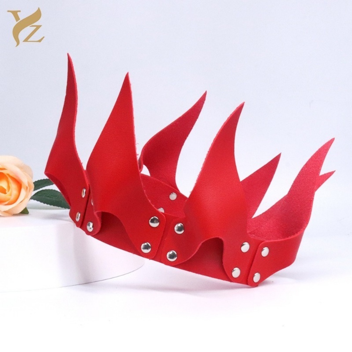 Diadema con corona de llamas p - Costumes reseña y precio