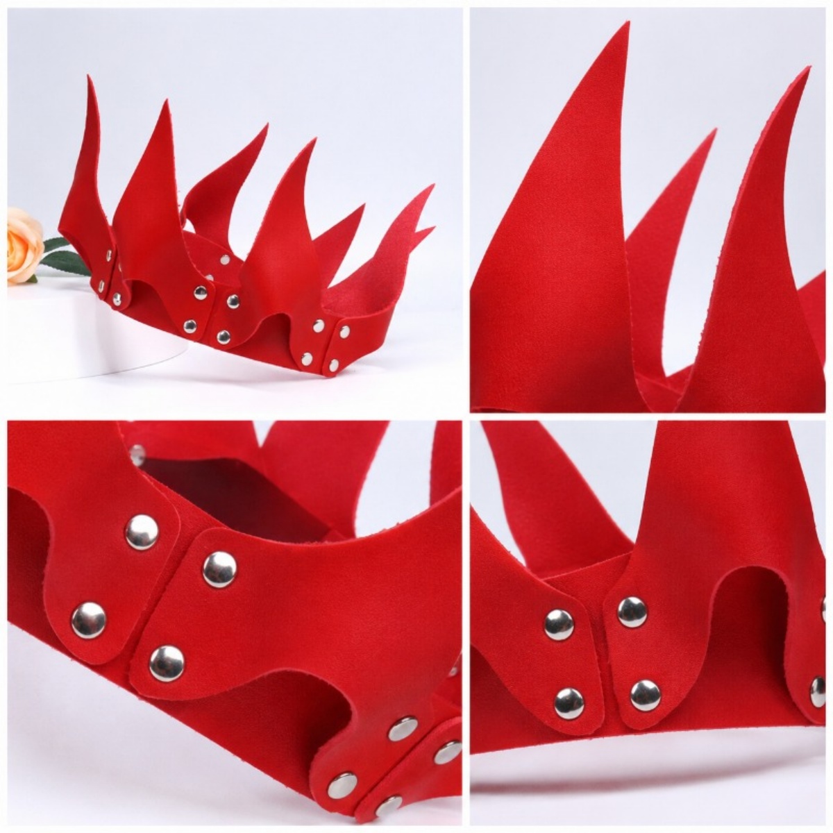 Diadema con corona de llamas p - Costumes reseña y precio