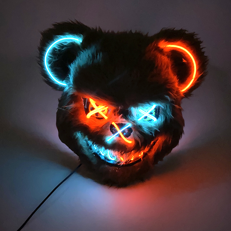 Máscara de Animal de terror co - Led Purge Mask Halloween reseña y precio