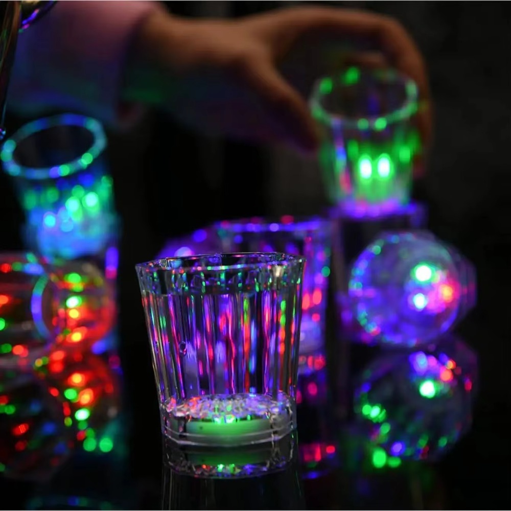 Paquete de 12/24 vasos de chup - Glow In The Dark Party Glasses reseña y precio