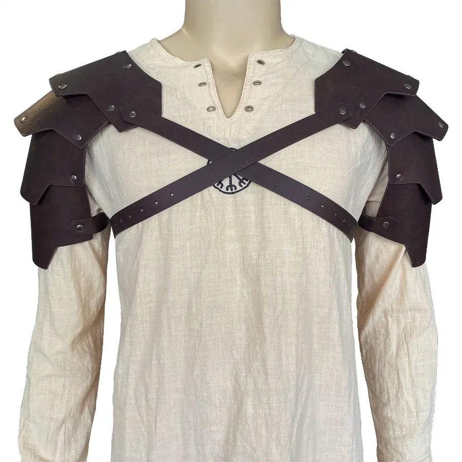 Armadura de hombro de guerrero - Costumes reseña y precio