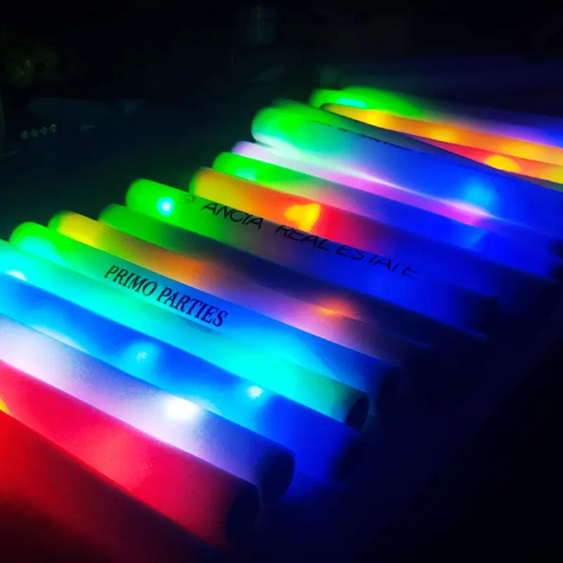Varitas de Espuma LED Personal - Flashing Led Foam Sticks Party reseña y precio