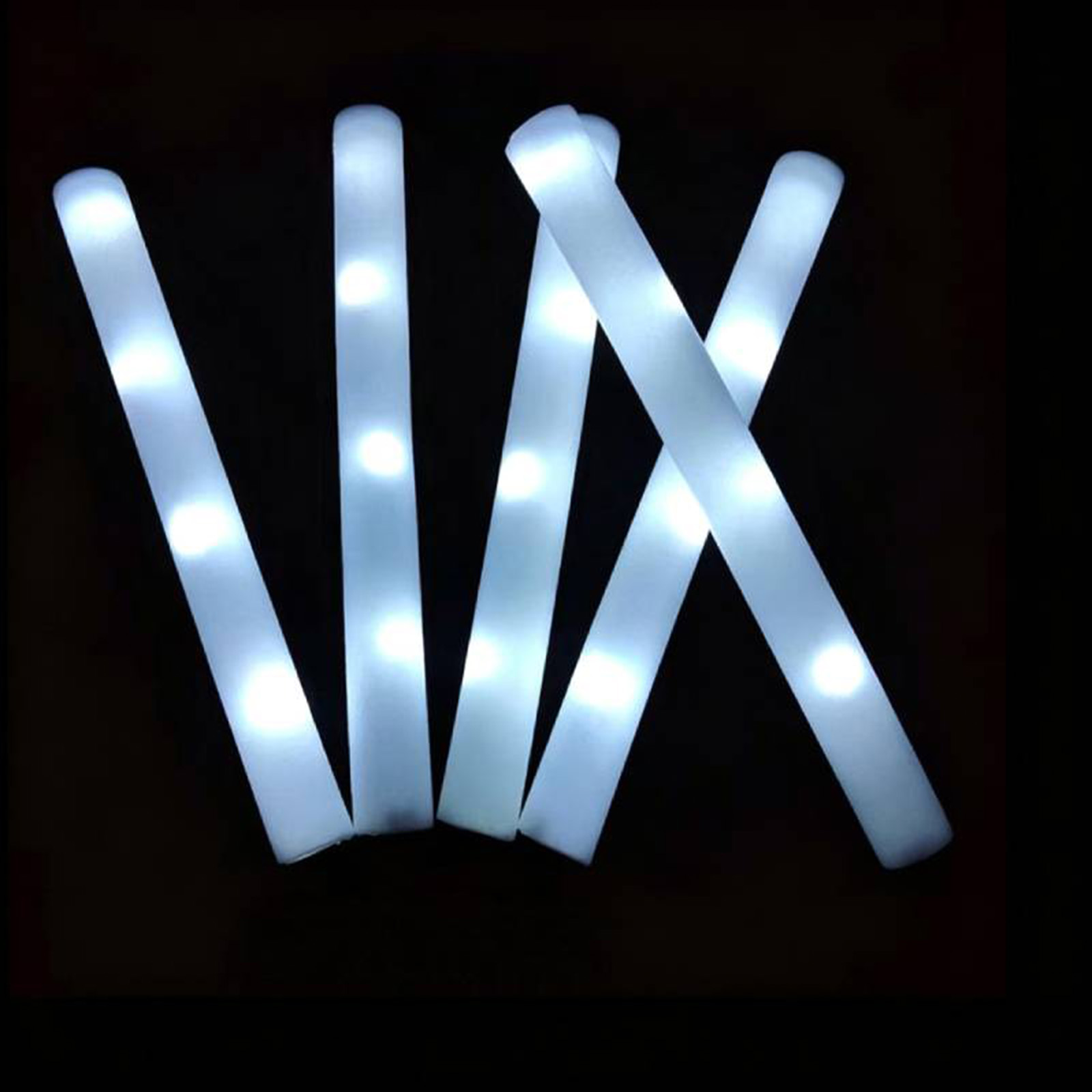 Barras de luz LED de espuma bl - Flashing Led Foam Sticks Party reseña y precio