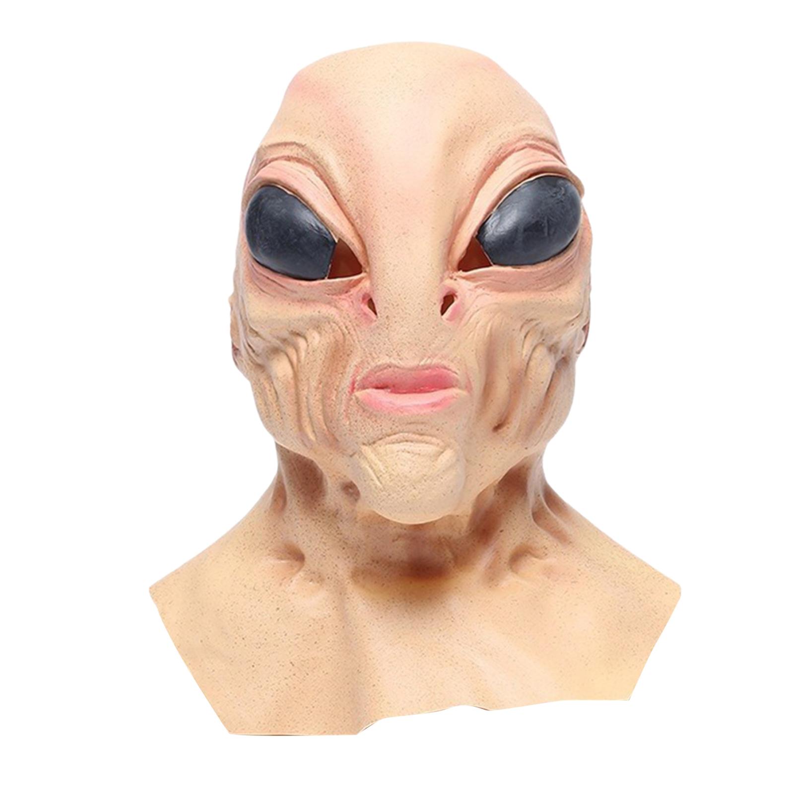 Máscara alienígena de látex qu - Latex Alien Mask Realistic reseña y precio