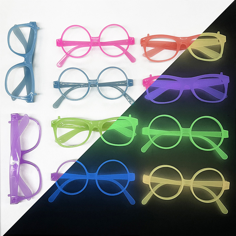 Gafas de neón que brillan en l - Glow In The Dark Party Glasses reseña y precio