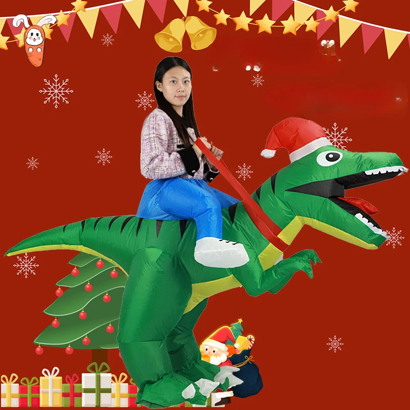 Disfraz Inflable de Tiranosaur - Inflatable Dinosaur Costume Adult reseña y precio